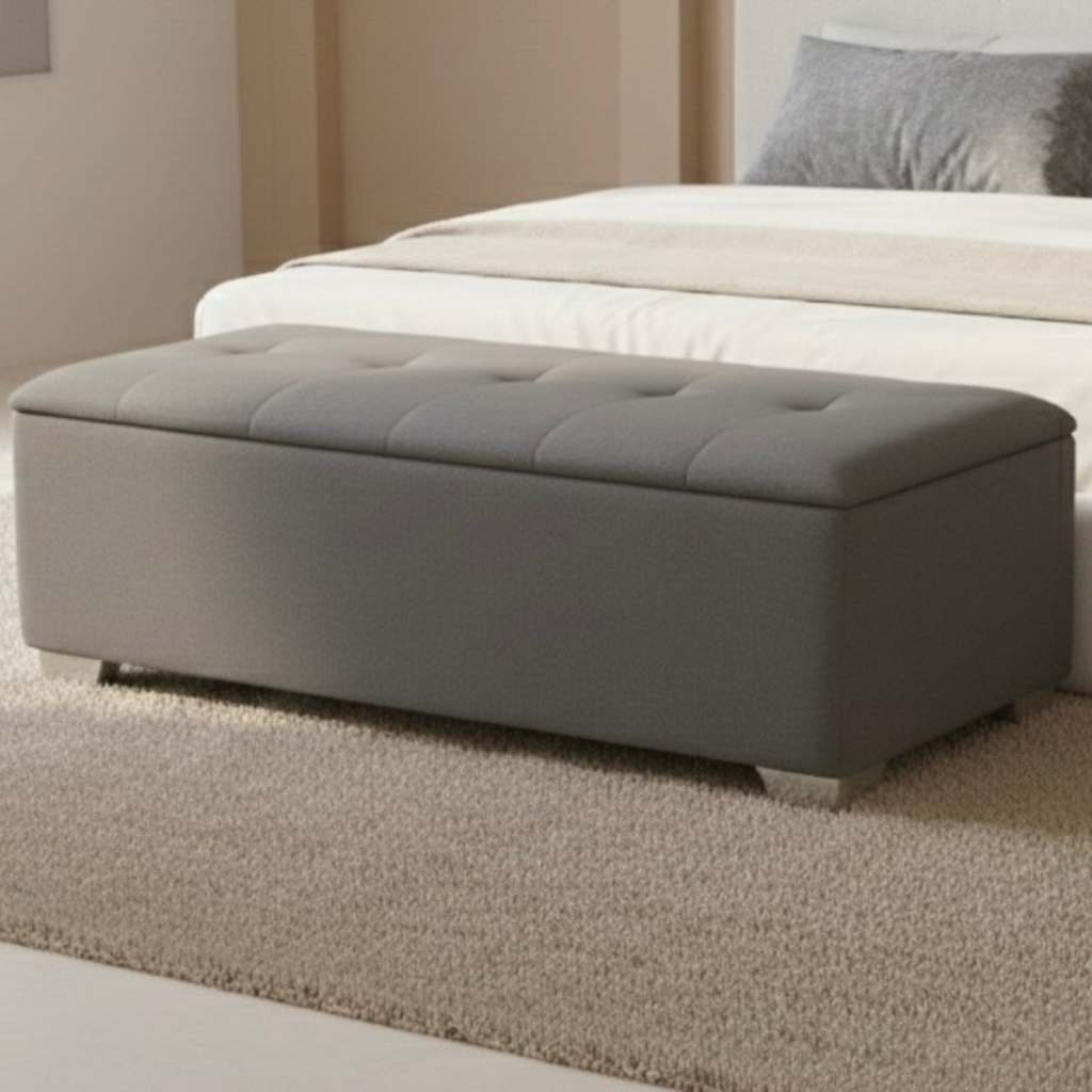 Ottoman tipo baúl con tapa estilo 2