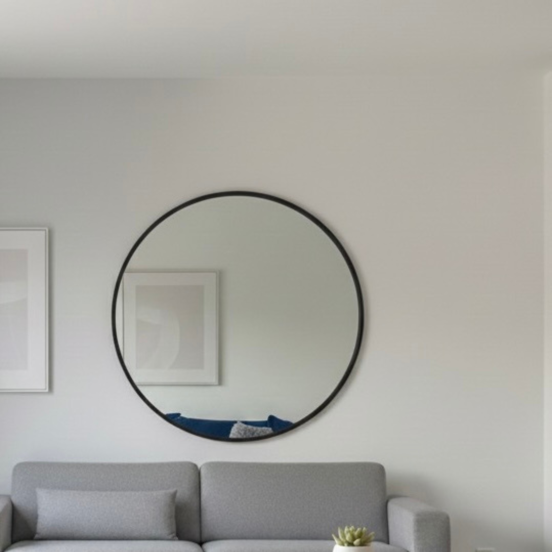 Espejo pared circular grande (1.20cm diametro)