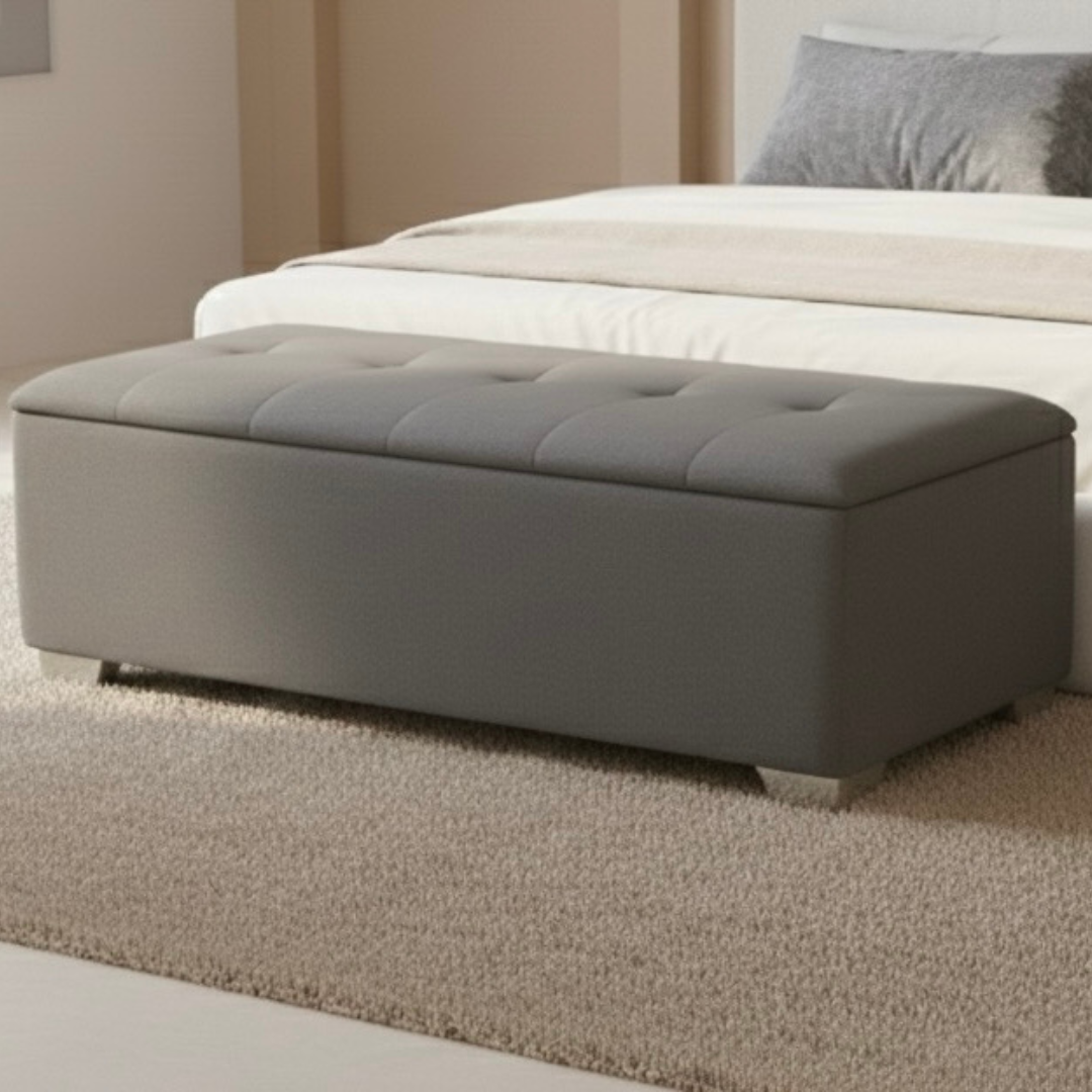 Ottoman tipo baúl con tapa estilo 2