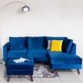 Sofa con divan Joha(2,35m x 85cm x 1,60 diván)