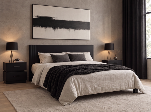 Cama Bali - negro