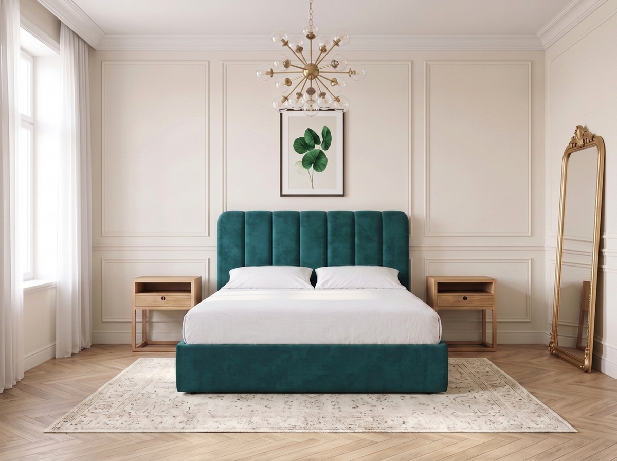 Cama Naty - Verde esmeralda